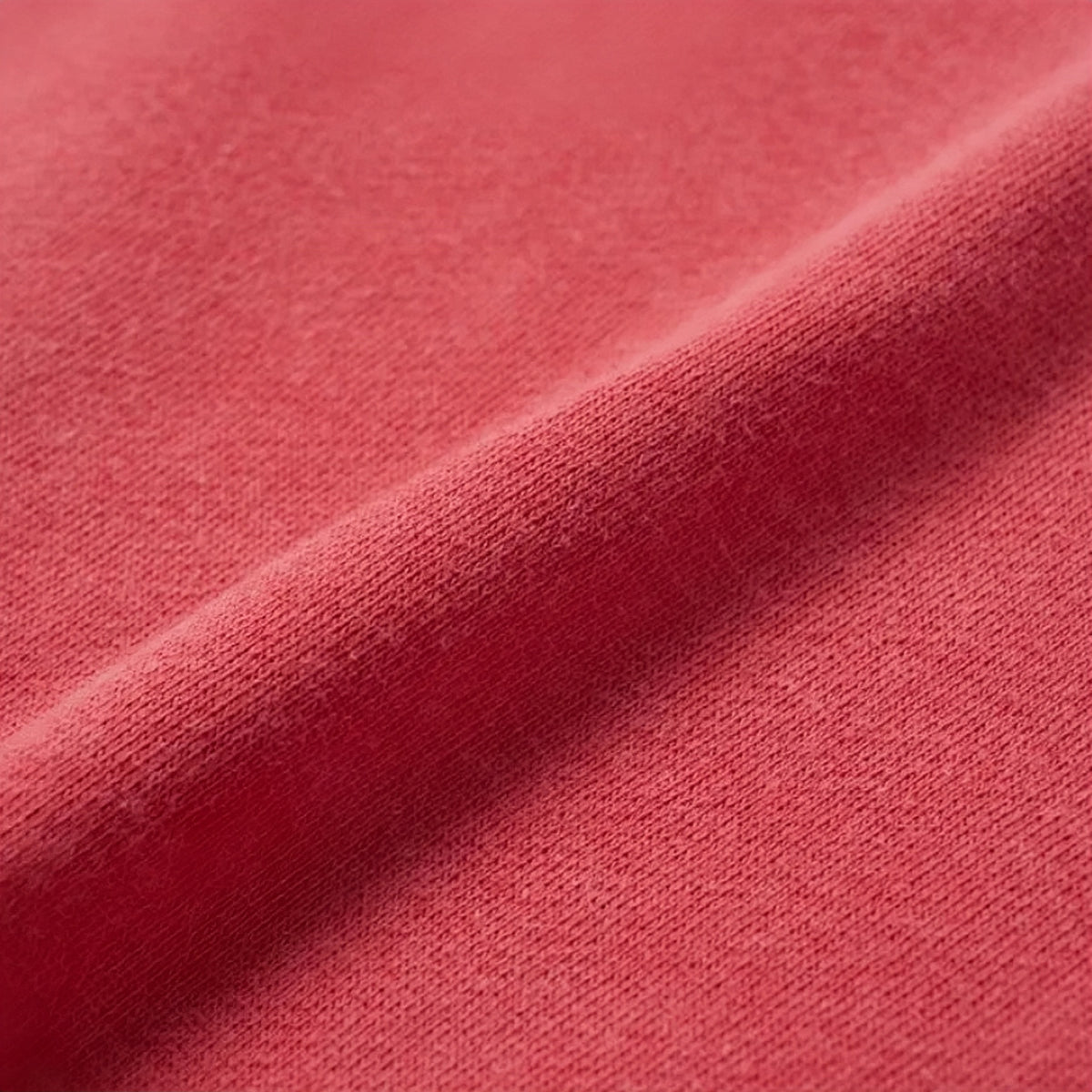 Healthknit - Half-Zip Crew Neck Classic Sweatshirt (Red Vintage Finsh)