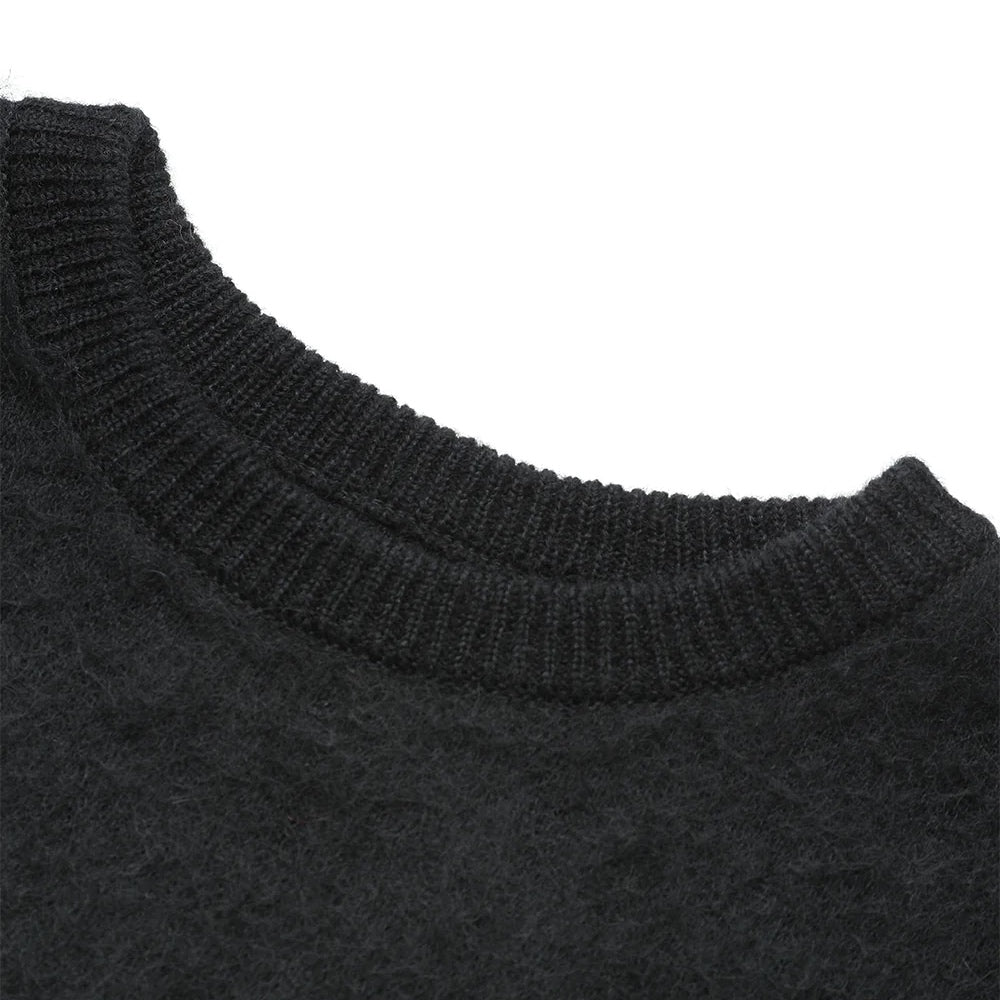 WearMasters - Lot.811 Mohair Crew Neck Sweater (Black)