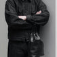 Sharments - HERITAGE DRAWSTRING BAG BLACK