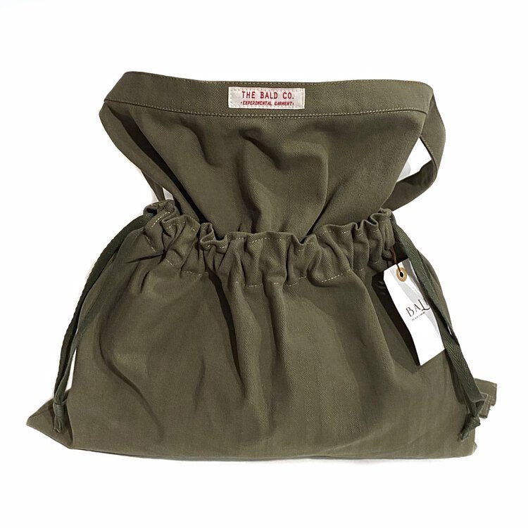 THE BALD CO. - HBT Red Cross Bag (Military Green)