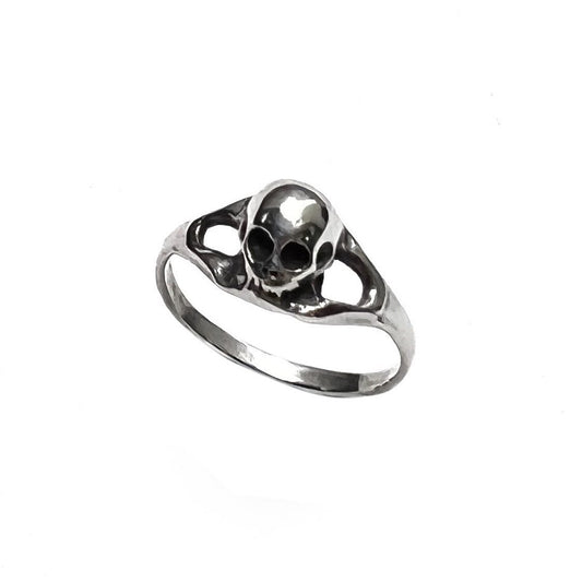 Old Mementomori Skull Ring