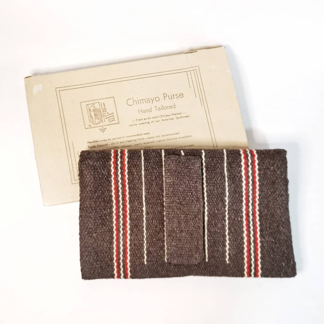 Vintage 1940s Chimayo Clutch Purse - Raleigh Vintage