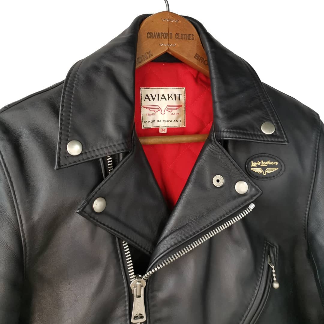 2nd hand) Lewis Leathers 441T Cyclone Jacket – BlackSun