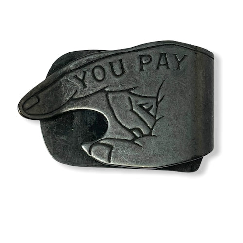Button Works - You Pay Money Clip